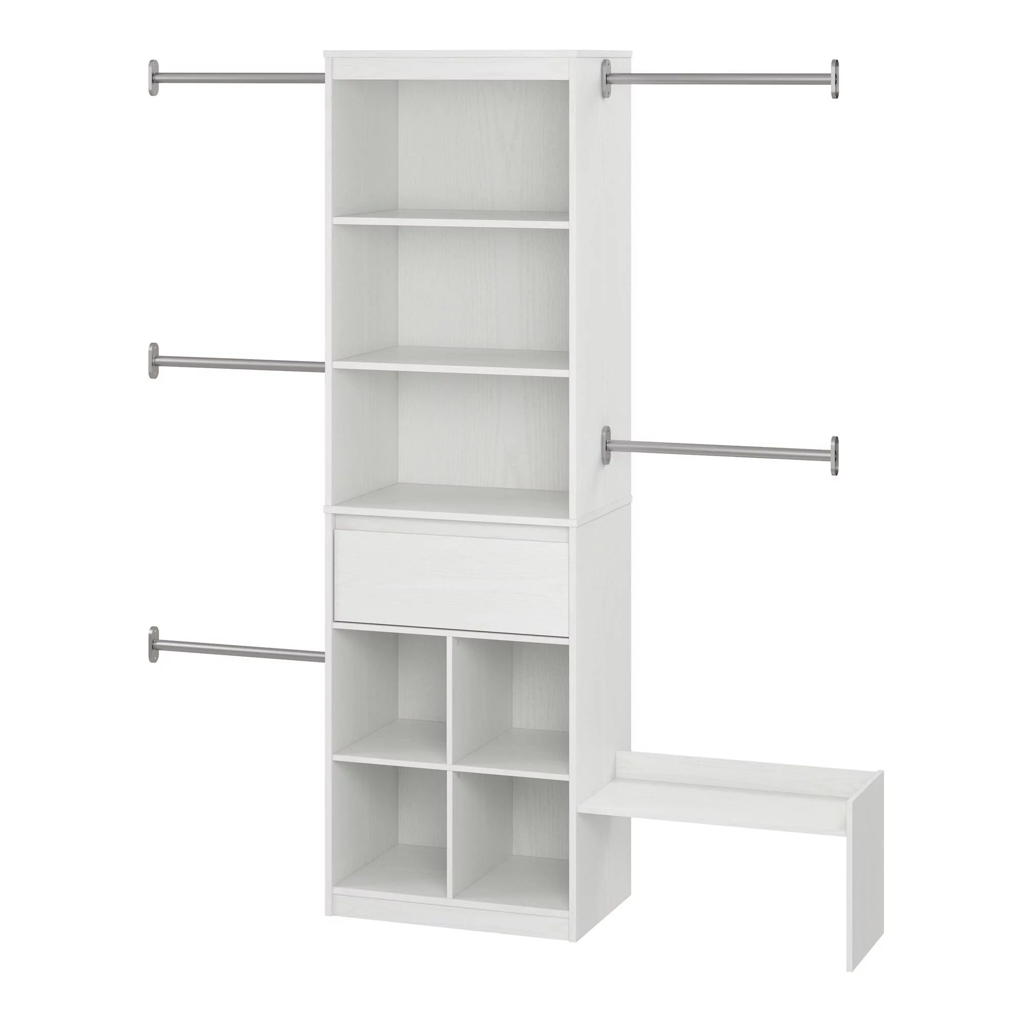 Grow with Me Closet, White A70316