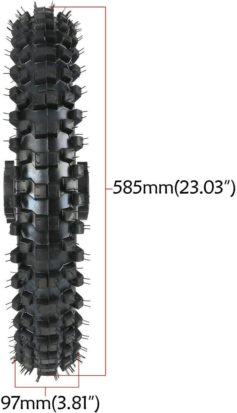 Rear Tire Rim Wheel & Sprocket Assembly for Dirt Pit Bike W998