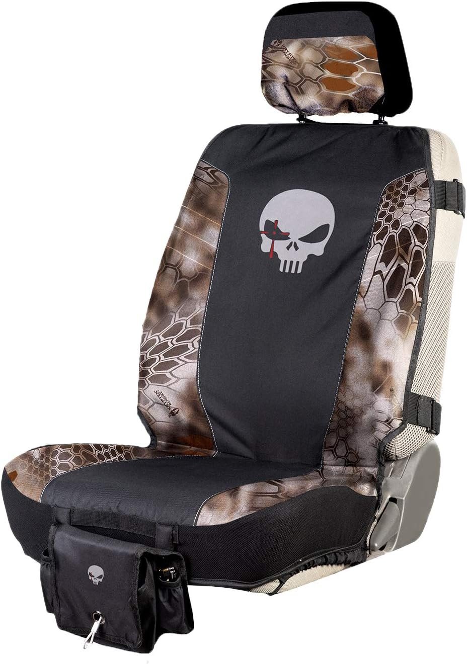 Seat Covers for Car, Truck, and SUV, Front and Bench, Easy to Install C26065