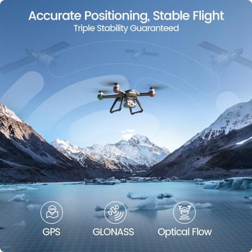 4K Camera GPS Drone with 3-Axis Gimbal for Adults D7908