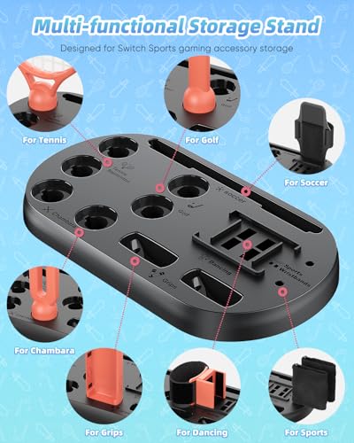 Switch 2 Sports Accessories Bundle with Organizer Station for Joy-Con 2 P446521