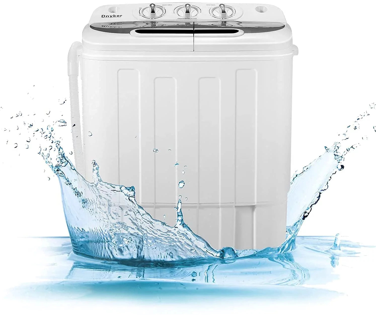 Twin Tub Portable Washing Machine and Spin Dryer Combo, White B439063
