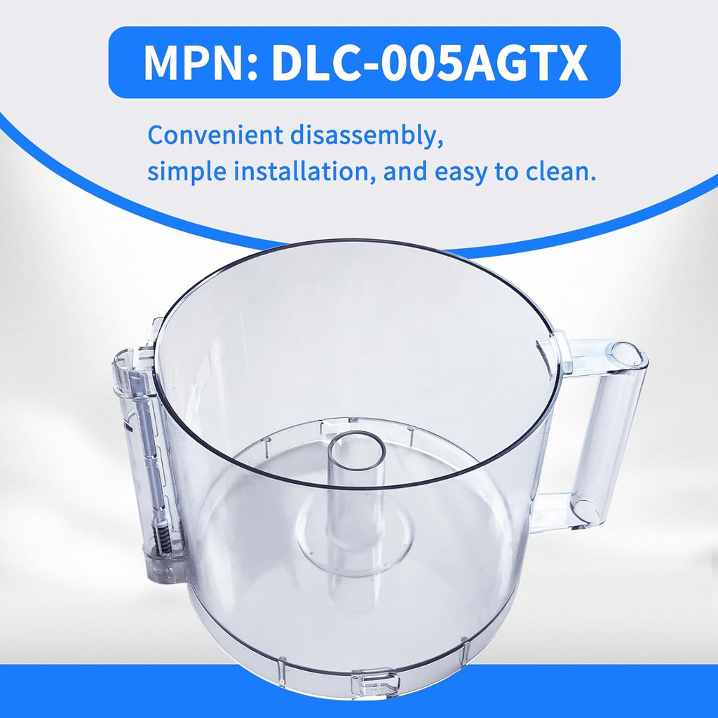14-Cup Food Processor Work Bowl with 2 Tabs I103