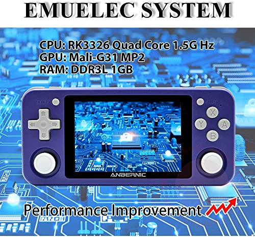 Handheld Game Console, 3.5 Inch IPS Screen, 64GB Storage Y62402