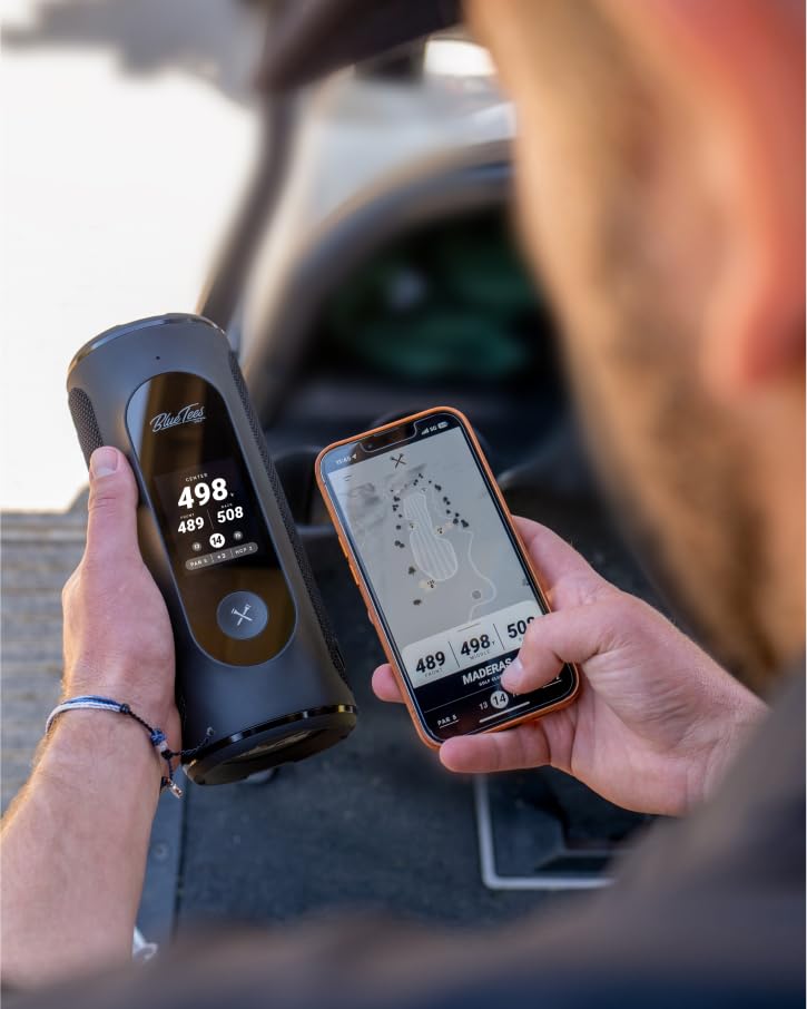 GPS Speaker with Touch Screen Display, 10+ Hours Battery, IPX7 Waterproof W192712