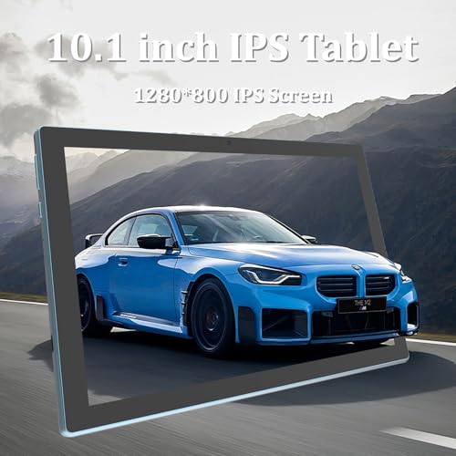 Tablet 10 inch with Keyboard Case, 12GB RAM, 1280x800 IPS HD Touch Screen E354