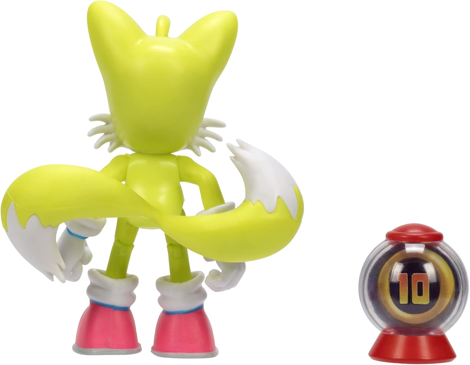 4-Inch Action Figure Modern Tails with Ring Item Box Collectible Toy Y2757
