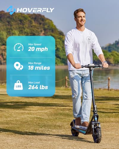 Electric Scooter for Adults, 20Mph Top Speed, 500W Motor, Foldable Commuting Y6991