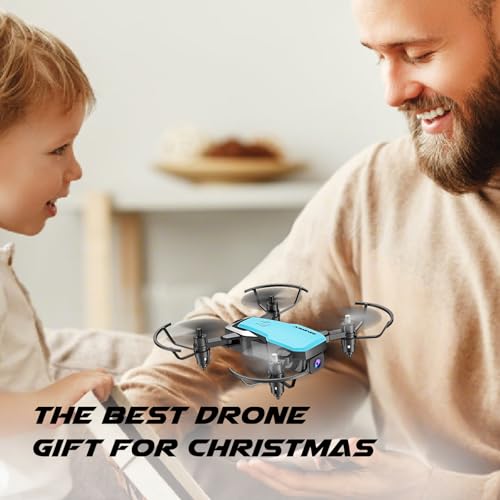 Mini Drone with Camera 720P HD FPV, Foldable RC Quadcopter with 2 Batteries C2480