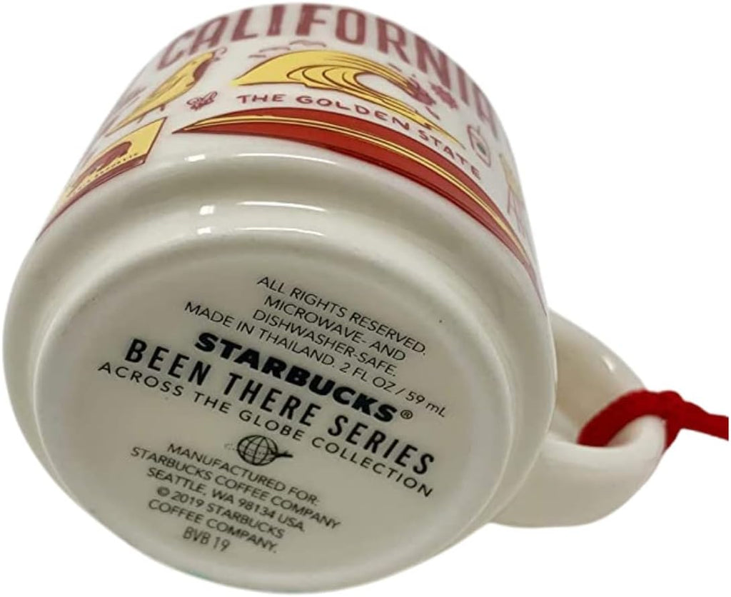 Ceramic Coffee Mug Demitasse Ornament 2 oz O6251