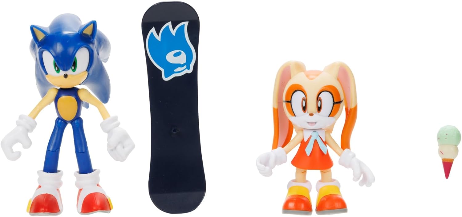 Sonic the Hedgehog 4" Figure 2 Pack T42516