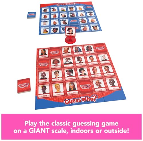 Giant Edition Family Board Game with Oversized Gameboard Cards Spinner U7841