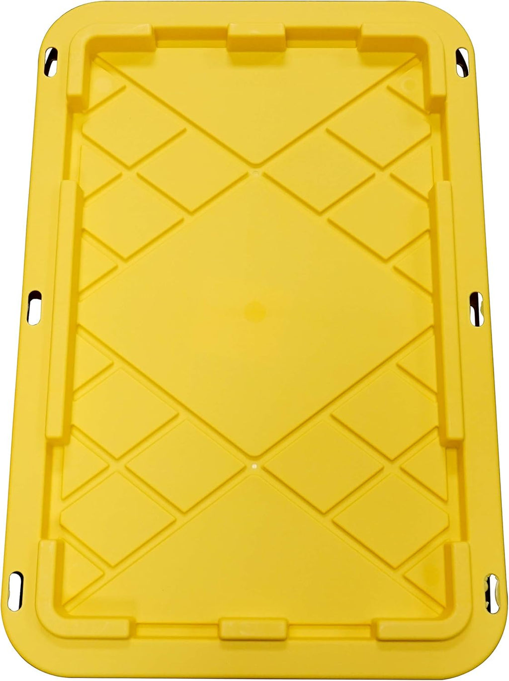 27 Gallon Heavy-Duty Plastic Storage Boxes with Lids, 4 Pack L522