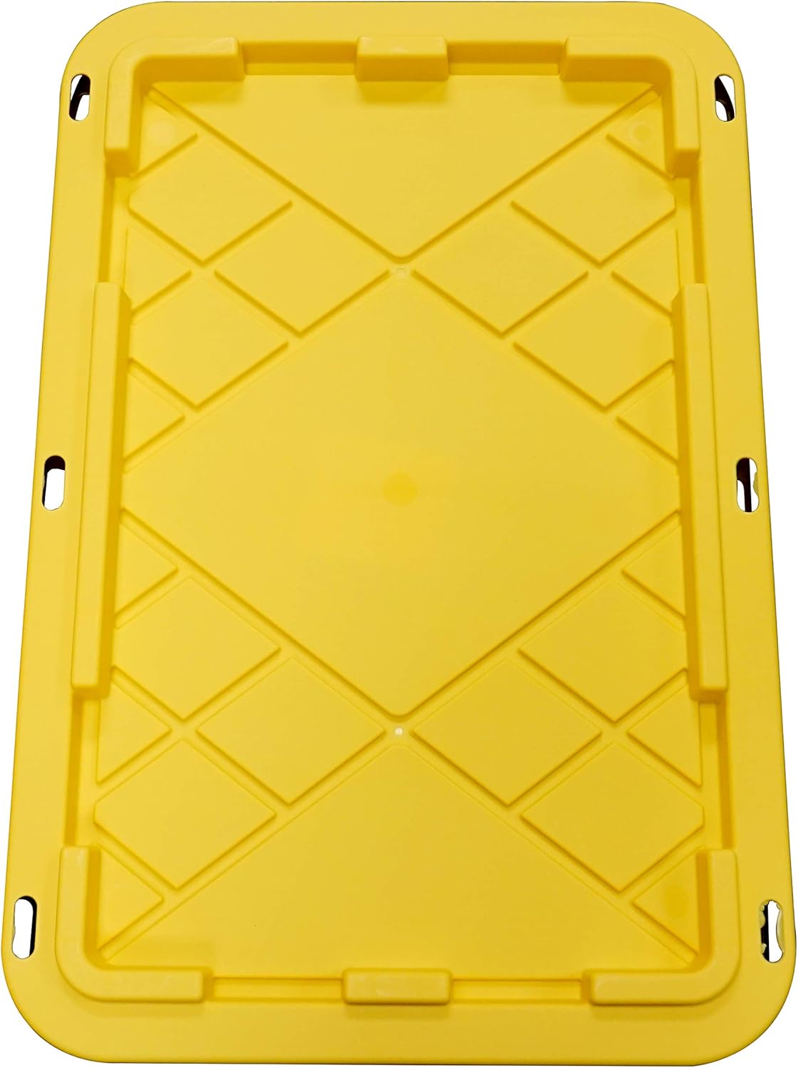 27 Gallon Heavy-Duty Plastic Storage Boxes with Lids, 4 Pack L522