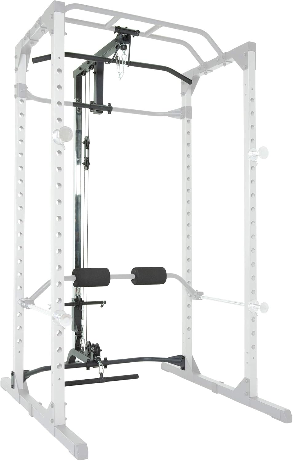 Fitness Reality Squat Rack Power Cage with | Optional Lat Pulldown & Leg Holdown Attachment | Squat and Bench Rack Combos| Super Max 810 XLT |