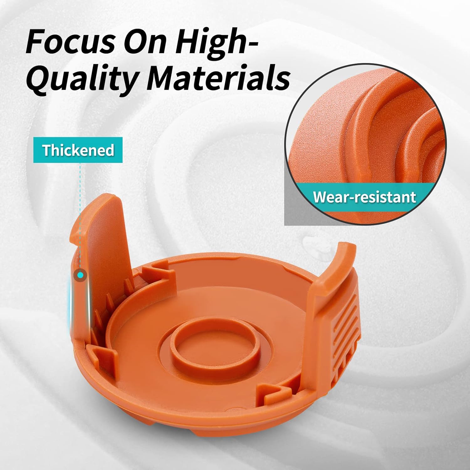 Trimmer Replacement Spool Cap Covers (3 Pack) A523