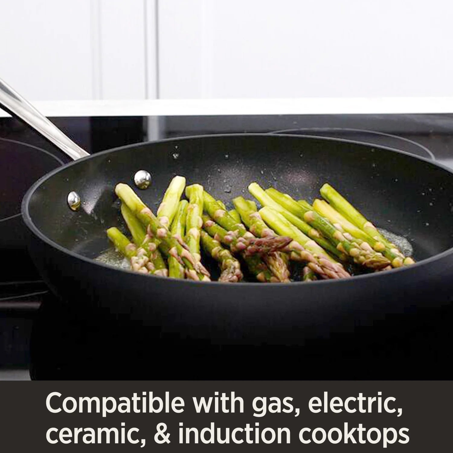 Hard Anodized Nonstick Fry Pan with Lid, 12-Inch H755686