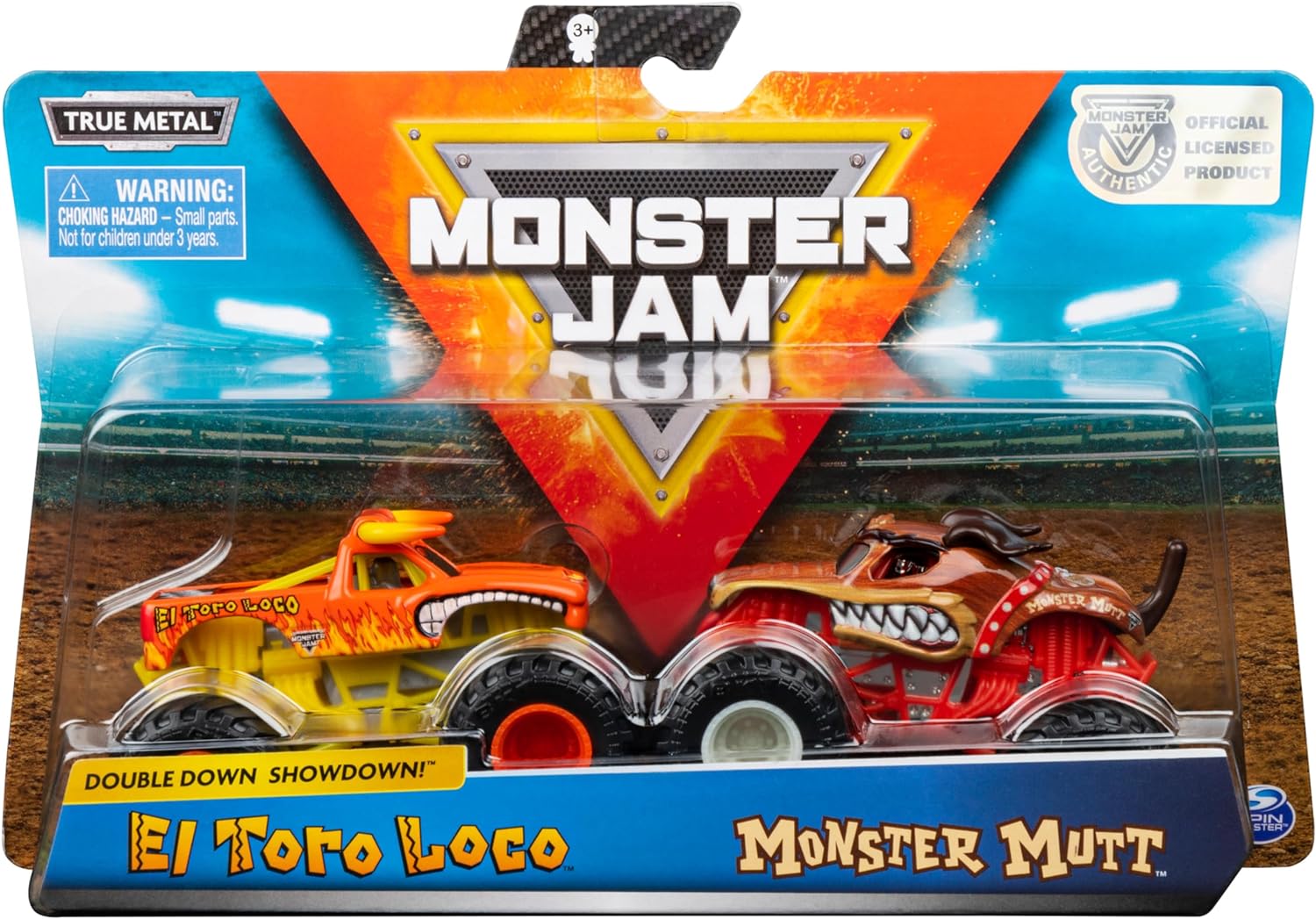 Monster Truck Duo Pack 1:64 Scale Die-Cast Twin Set J451