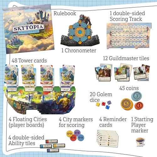 Family Board Game for Kids and Parents, Ages 8+, 2-4 Players P1997