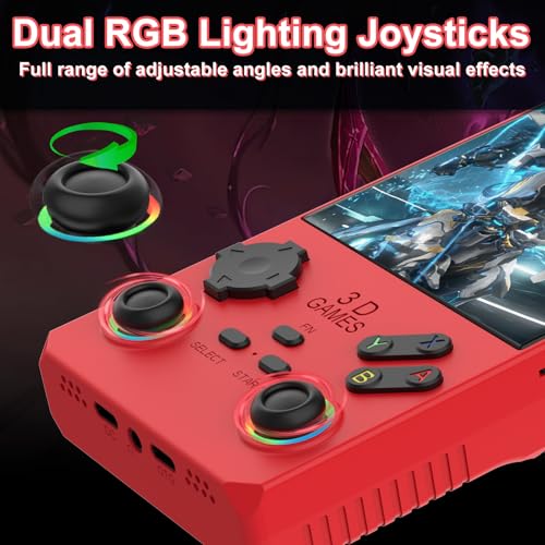 Handheld Game Console 4.0 Inch IPS Screen Retro Portable Arcade Y95927