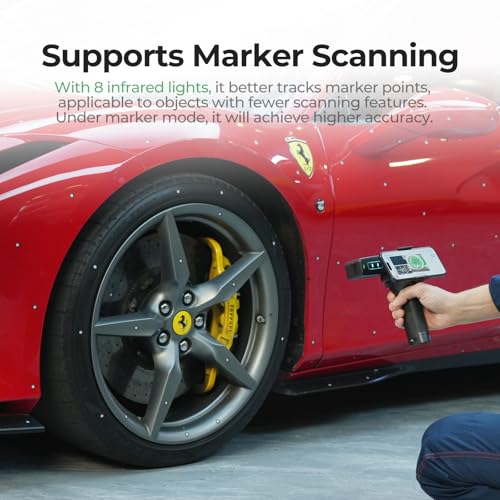 3D Scanner for 3D Printing, Blue Laser, Full-Color Scans Q176