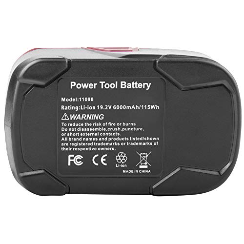 19.2V 6.0Ah Lithium-ion Battery for Craftsman C3 19.2-Volt Tools G273223