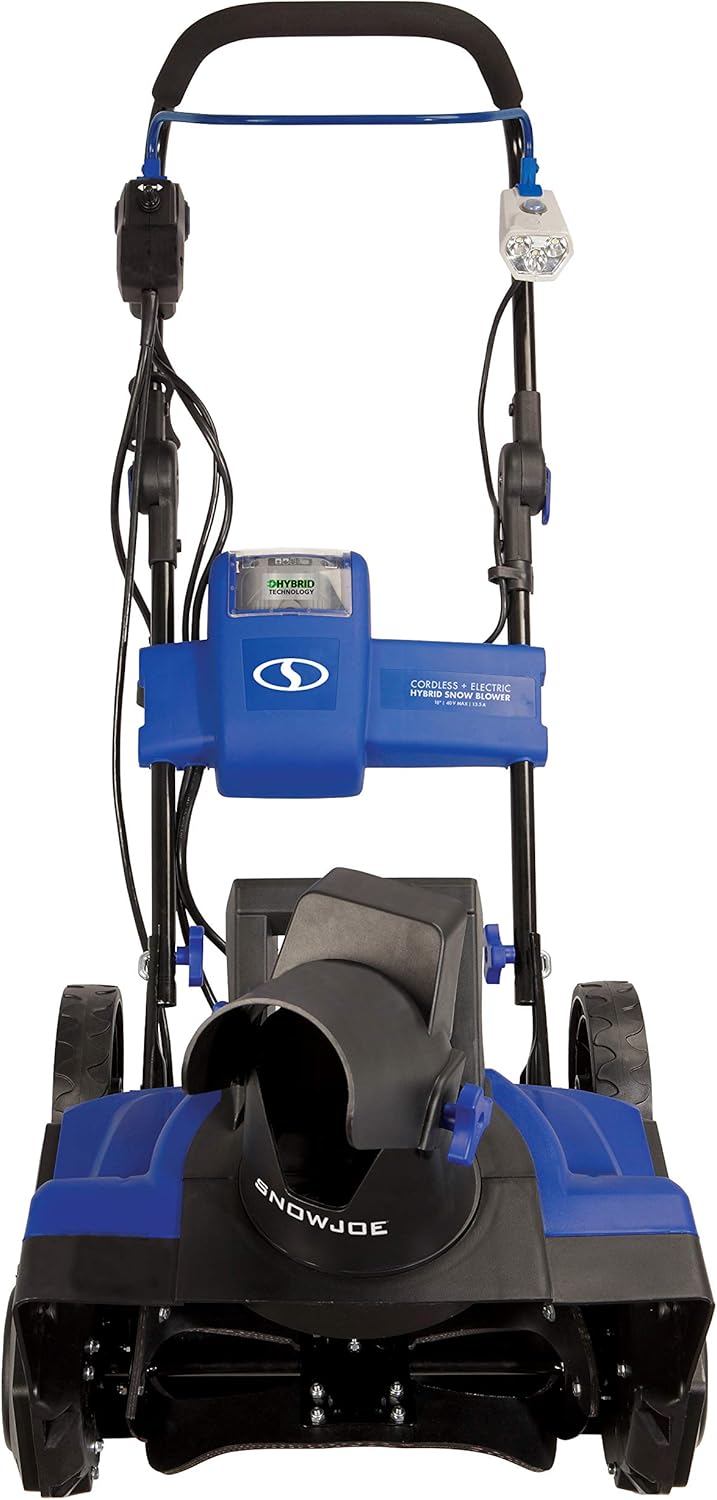 18-Inch 40V Brushless Single Stage Snow Blower with Battery and Charger M60582