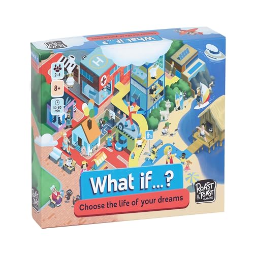 Family Board Game for Kids and Parents, Ages 8+, 2-4 Players P1997