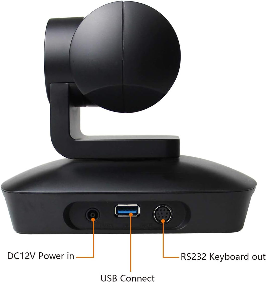 HD 1080P PTZ Conference Camera with 4 Microphones Array, 10X Optical Zoom, Voice Tracking L1459