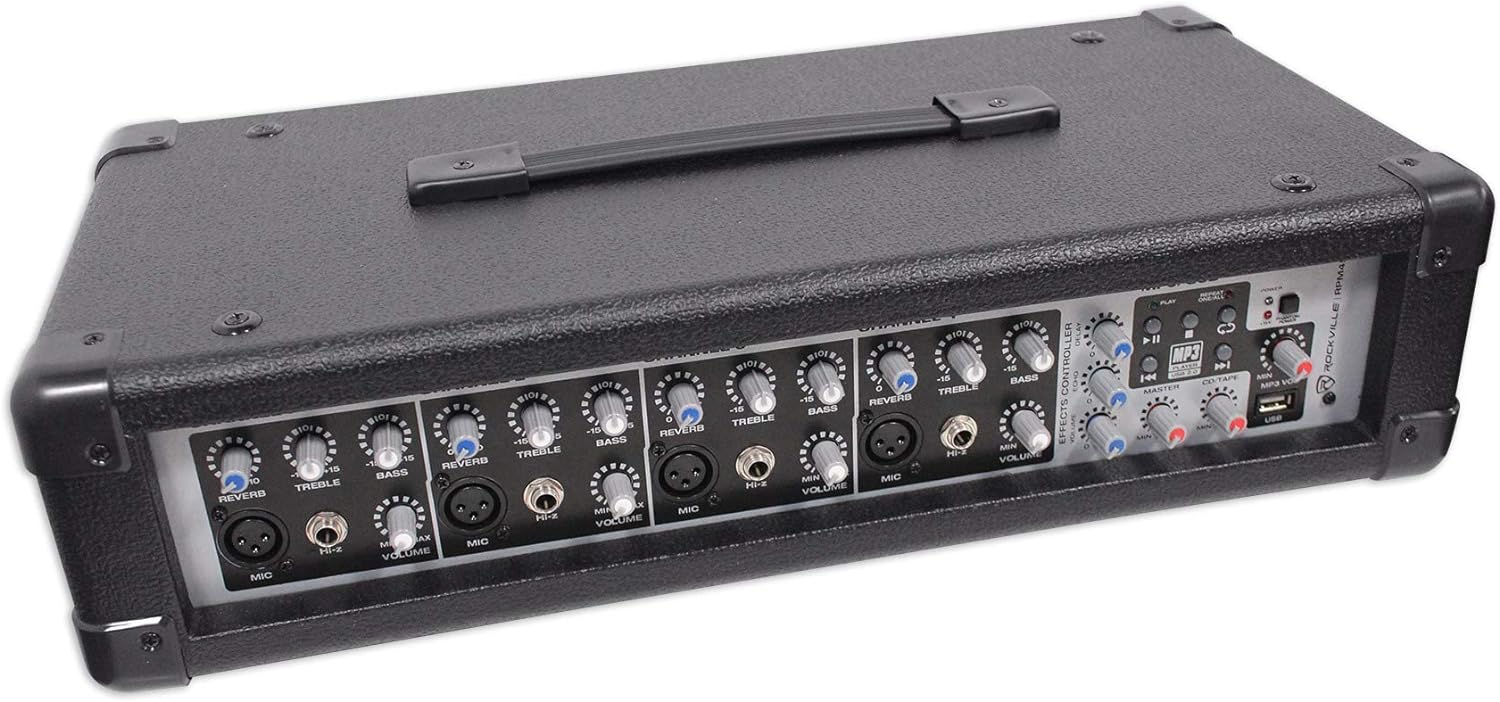 1800W Powered Soundboard Mixing Console for Church and School I30205