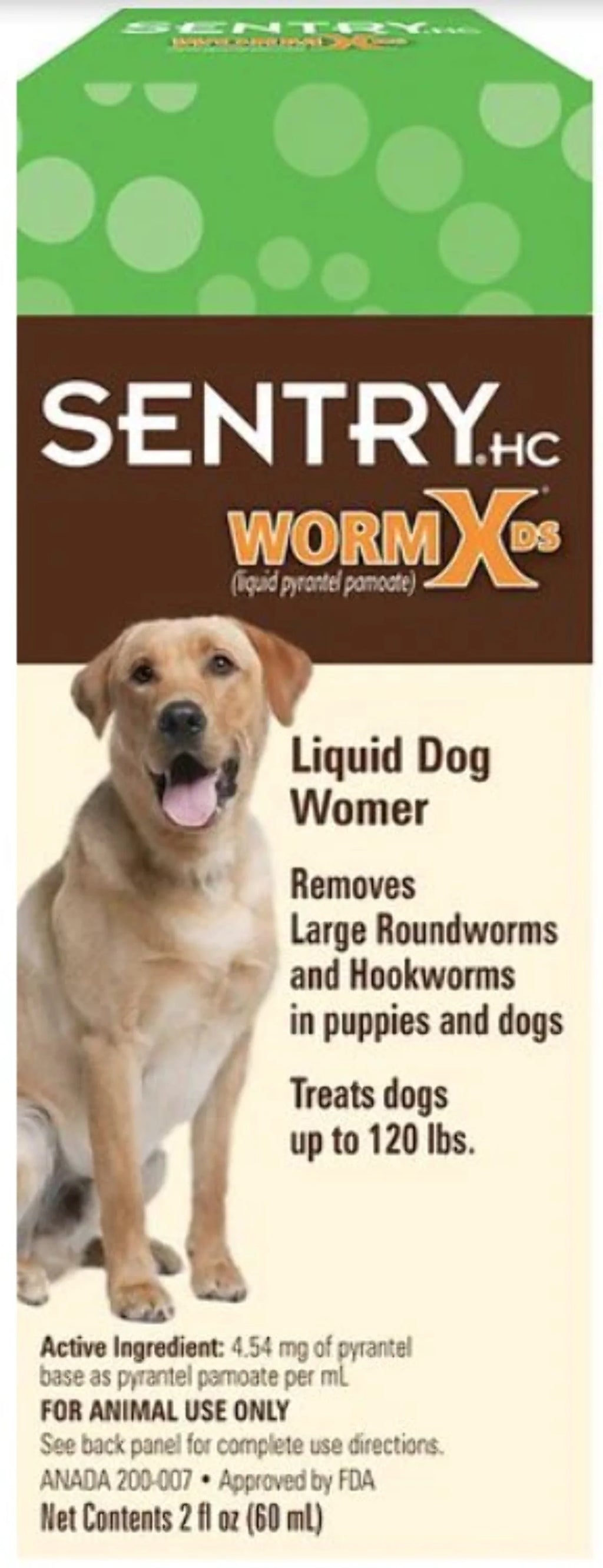 Double Strength De Wormer for Dogs and Puppies N8689