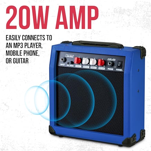 3/4 Size Electric Guitar Kit for Kids with Amp and Accessories V60944