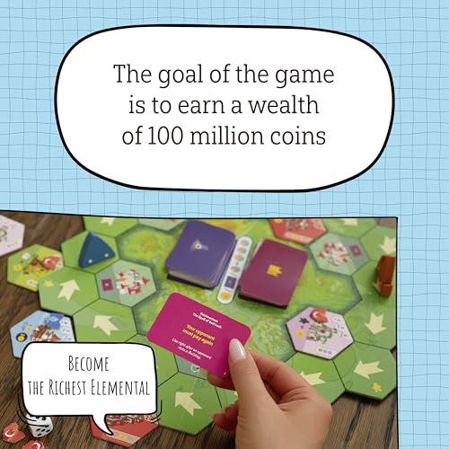 Family Board Game for Kids and Parents, Ages 8+, 2-4 Players P1997