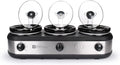 TRU Triple Buffet Server, 3 2-1/2-qt Removable Inserts