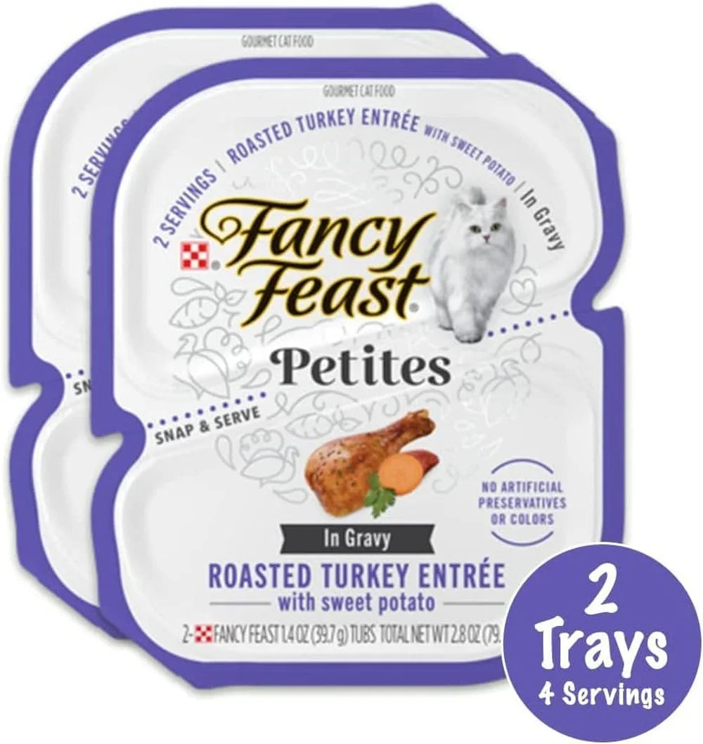 Wet Cat Food Chicken Turkey Beef Salmon Whitefish Variety Pack 20 Servings N584