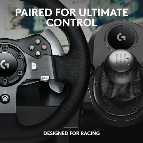 Racing Wheel and Pedals with Force Feedback and Shifter for Xbox, PC, Mac E1773