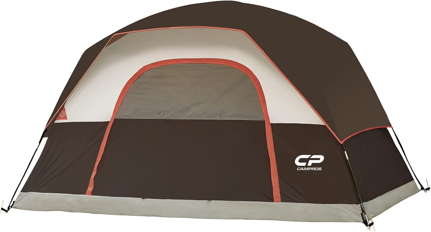 4/6 Person Waterproof Windproof Family Dome Tent with Carry Bag E558010