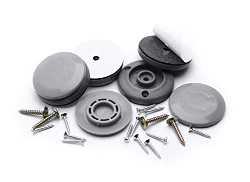 2 Inch Furniture Sliders for Carpet and Hard Surface, Set of 4 J65576