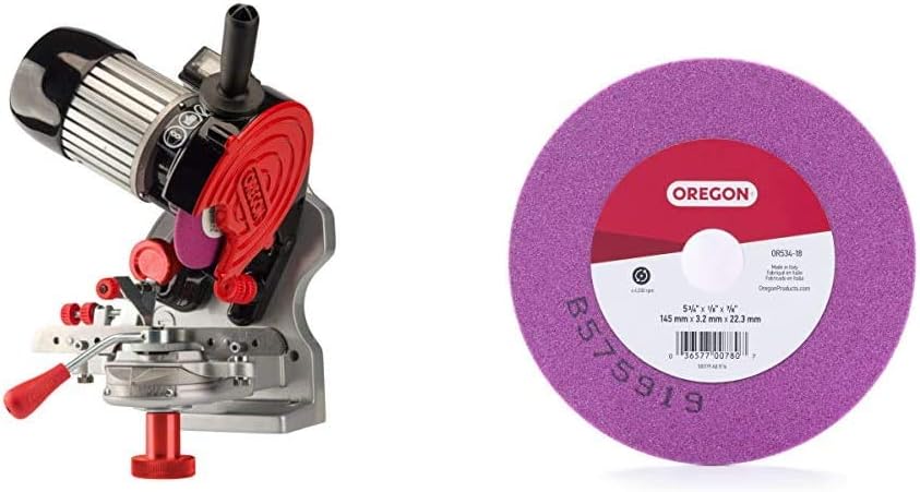 Compact 120-Volt Bench Grinder for Chainsaw Chains U320606