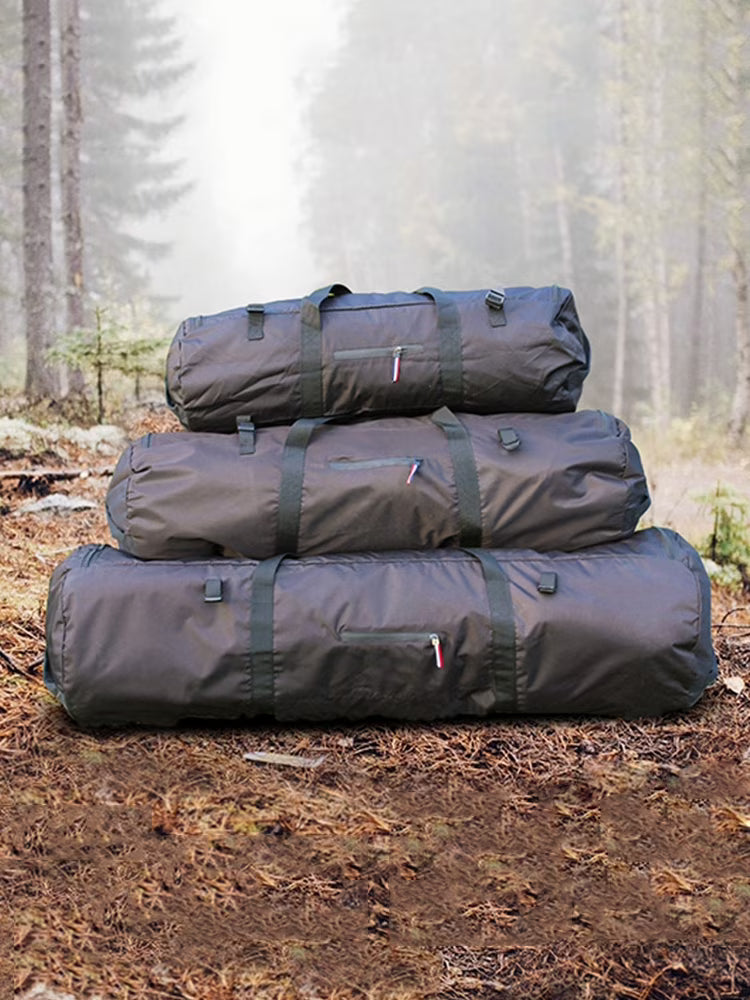 Commercial Grade Waterproof Roll Top Duffel, 60L Capacity with Carry Straps for Outdoor Sports