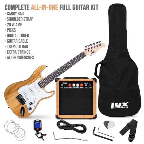 3/4 Size Electric Guitar Kit for Kids with Amp and Accessories V60944