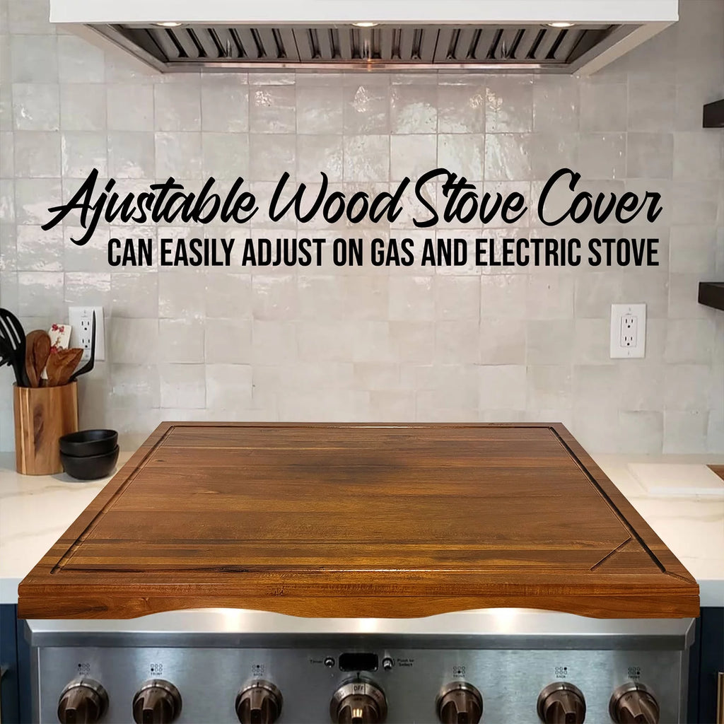 Acacia Wood Noodle Board with Adjustable Legs I42719