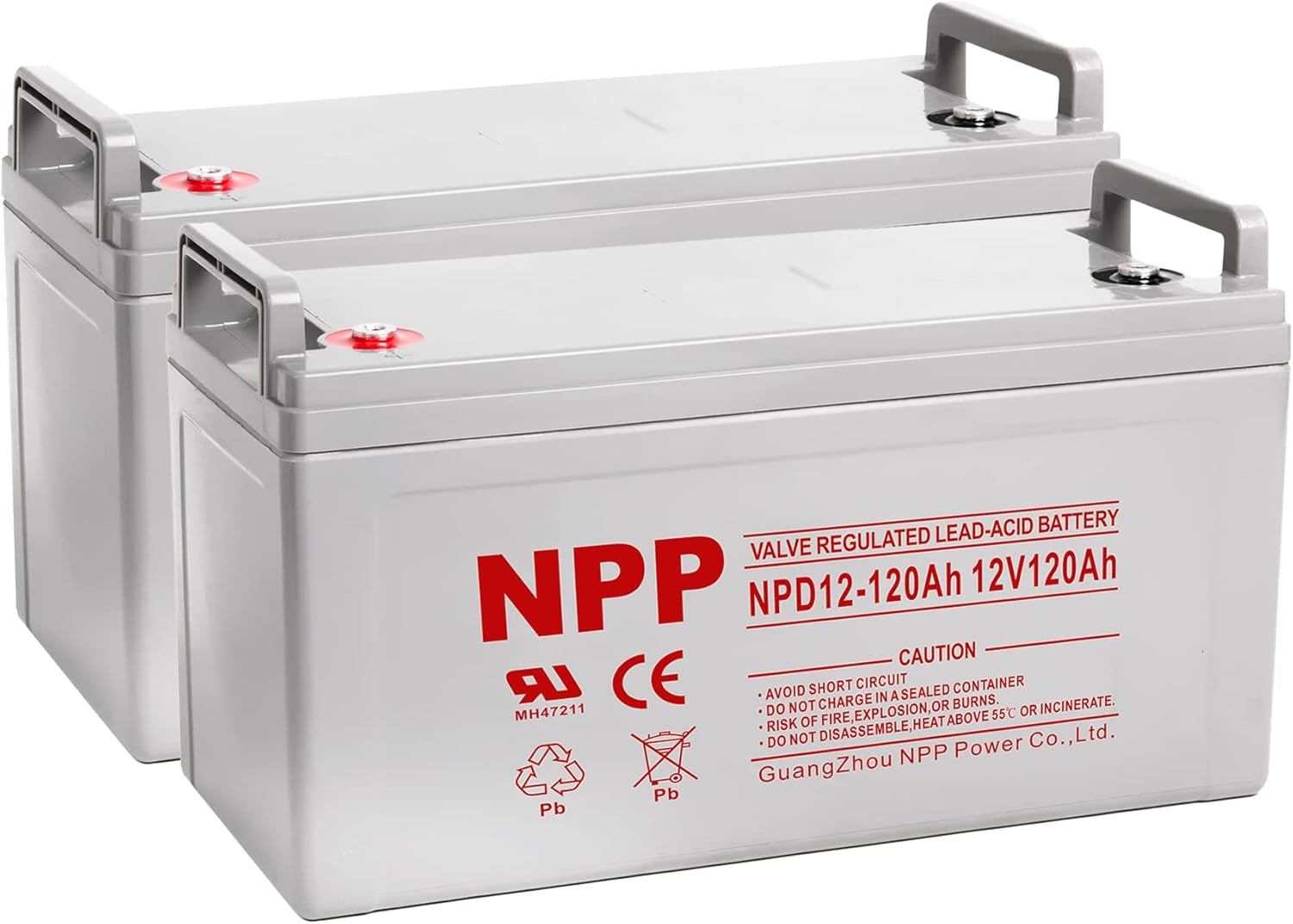 12V 100Ah AGM Rechargeable Battery, Deep Cycle for RV, Marine, and Off-Grid P98068