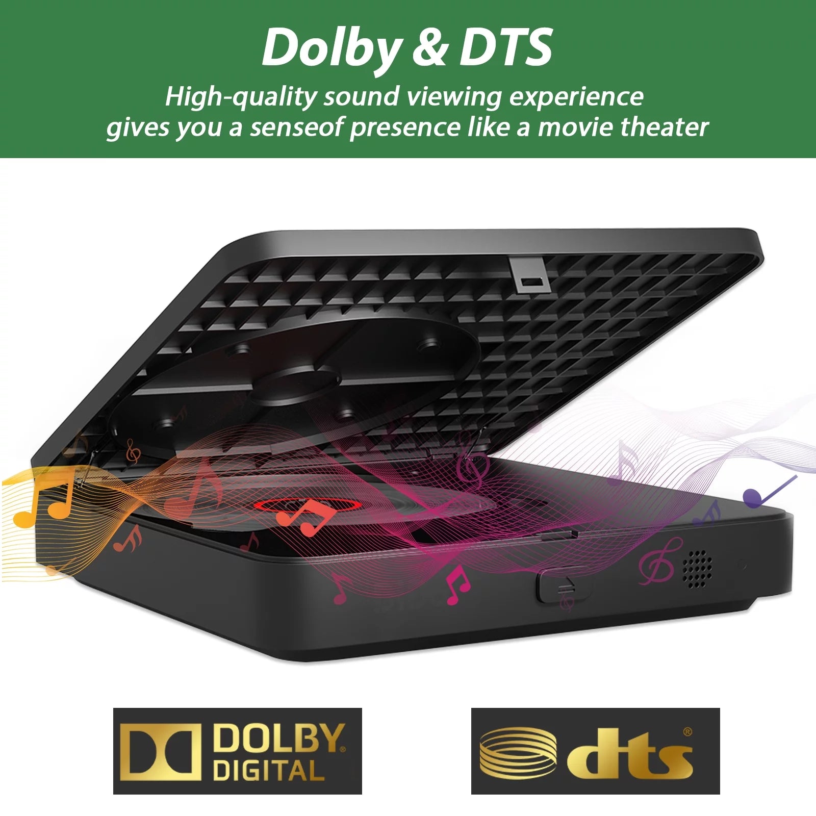 Blu Ray DVD Player with HDMI, Mini 1080P for TV T475364