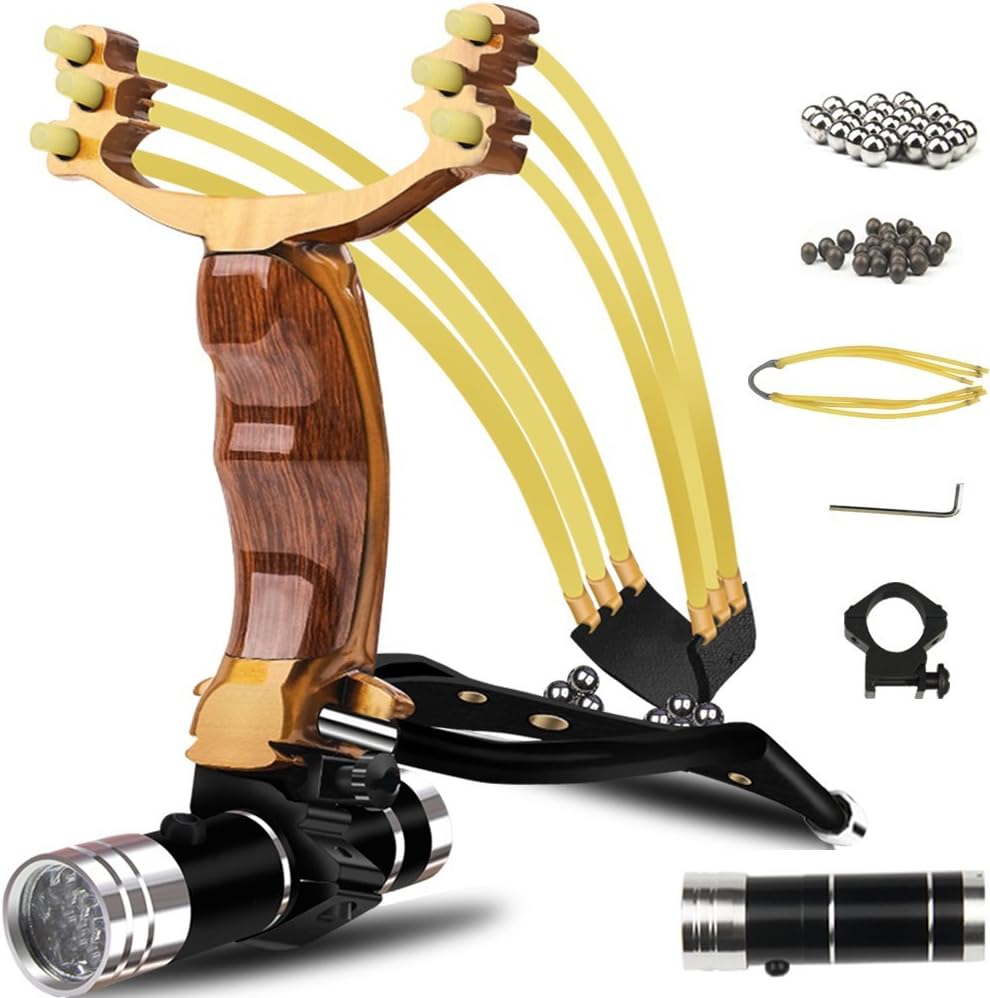 Wrist Slingshot with Heavy Duty Launching Bands I2521