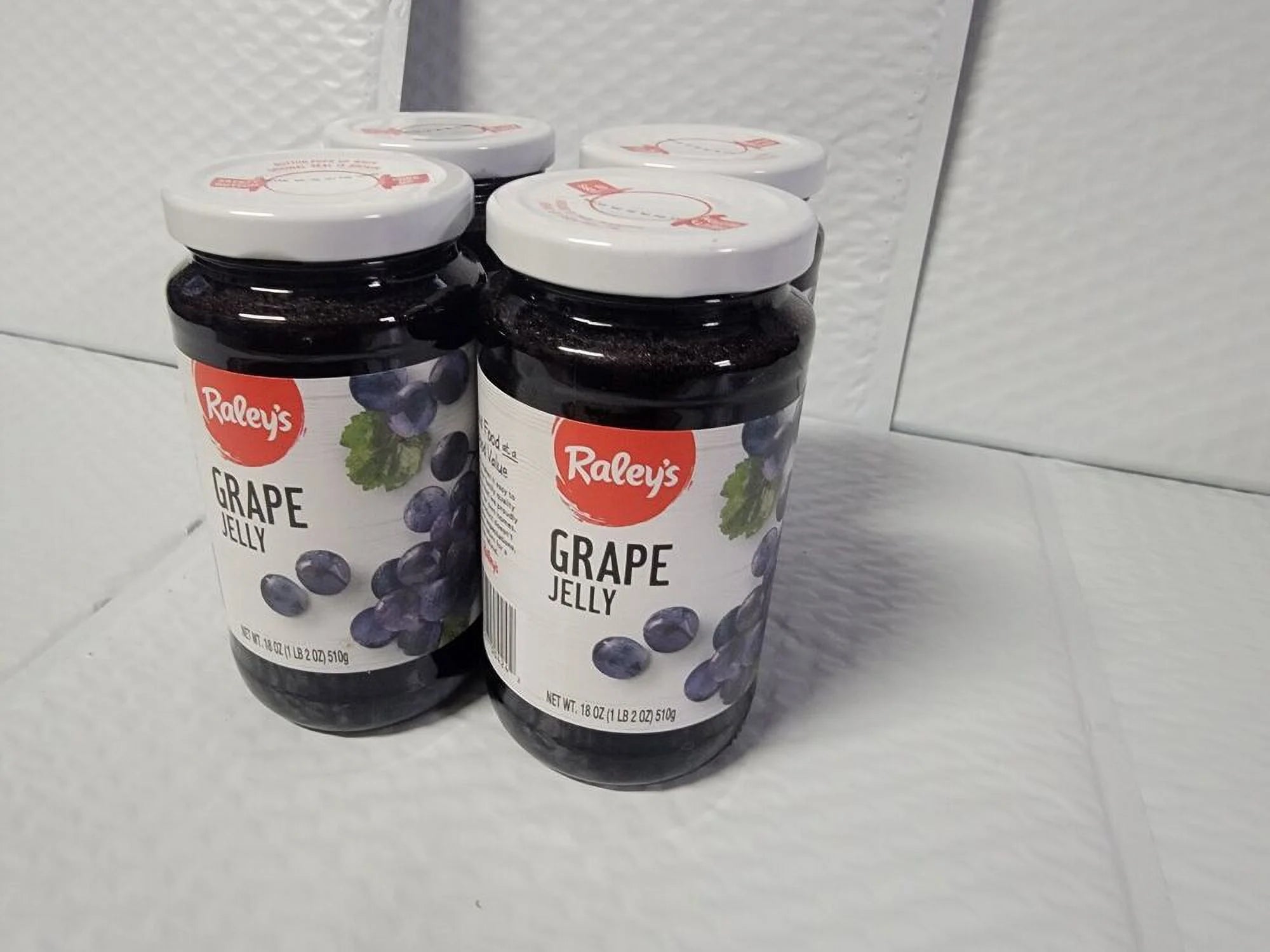 Grape Jelly 18 Oz (Pack of 4) in Glass Jars V662