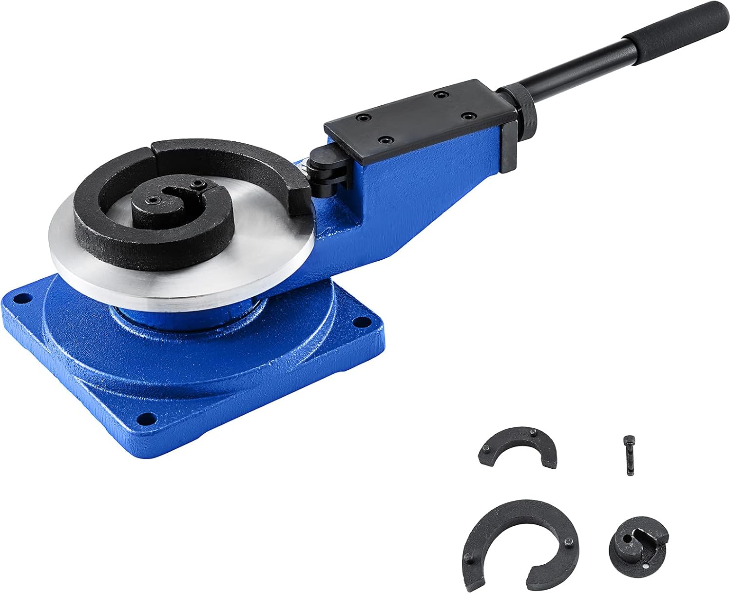 Happybuy Metal Scroll Bender SBG-30, High-Hardened Steel Scroll Bender With 3 Scroll Bender Tools, Universal Metal Rod Bender For Steel Brass Cooper Aluminum
