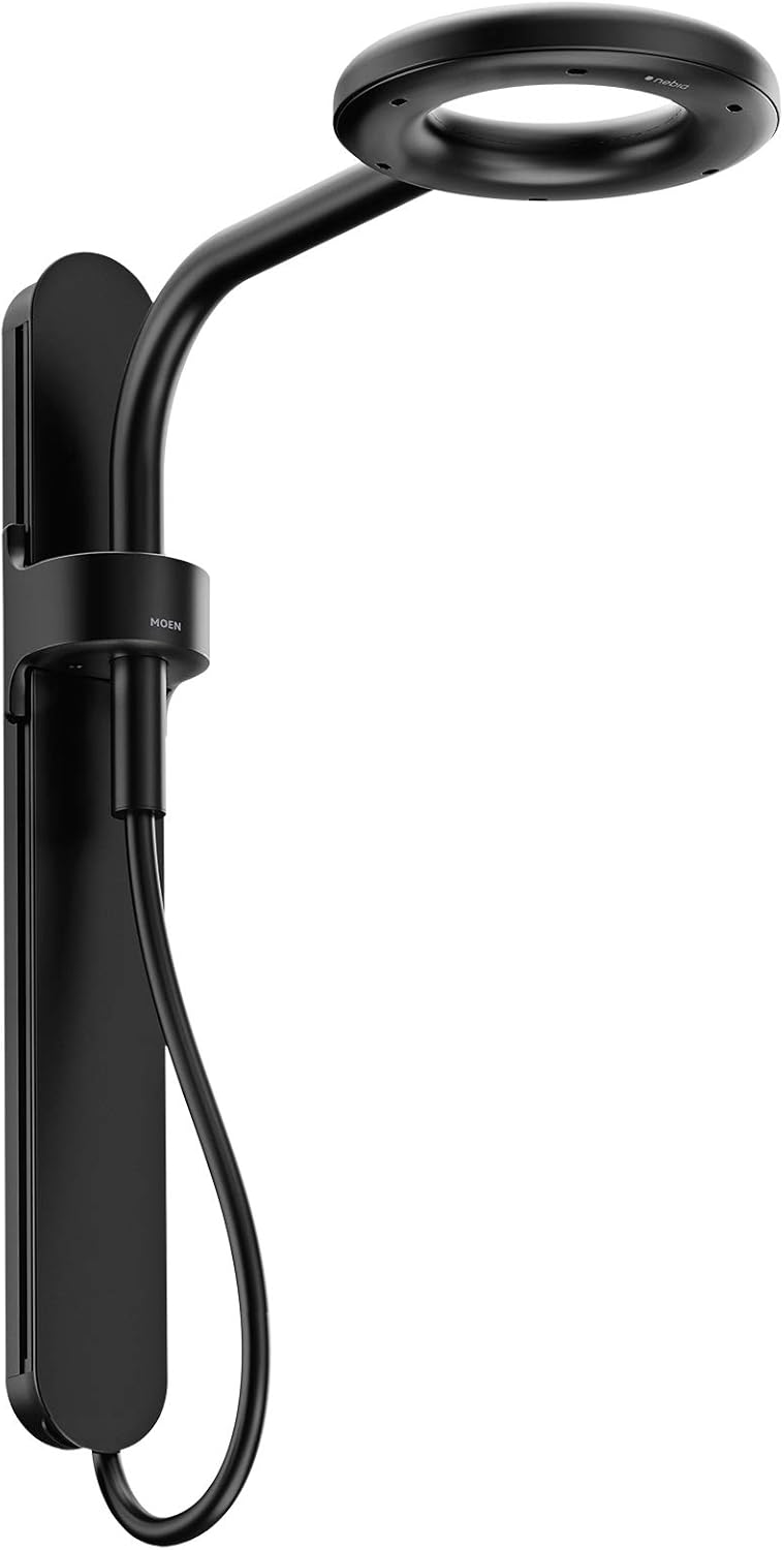 Matte Black Spa Shower Rainshower N8581