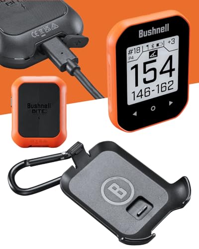 Bushnell Phantom 3 Slope GPS Golf Green with Touchscreen and Magnetic Cart Mount C64332