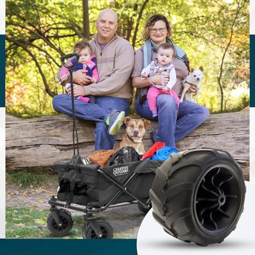 Heavy Duty Solid Tire Wheel for All-Terrain Wagons & Garden Carts A64280